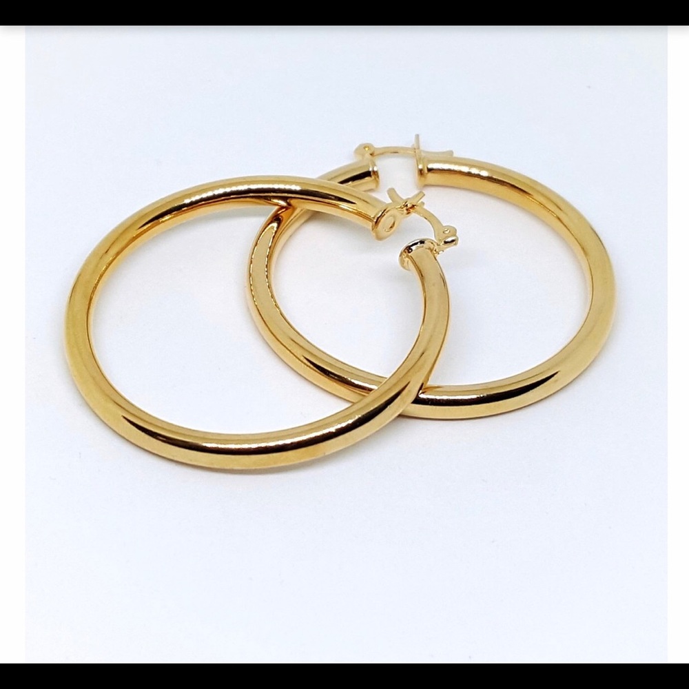 Gold Filled Hoops